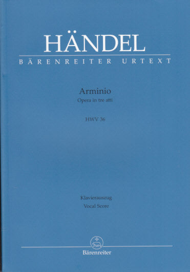 Handel, HWV 36 Arminio [I/G] (Barenreiter)