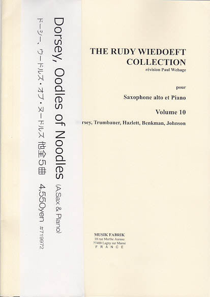 Rudy Wiedoeft Collection 10 (Musik Fabrik)