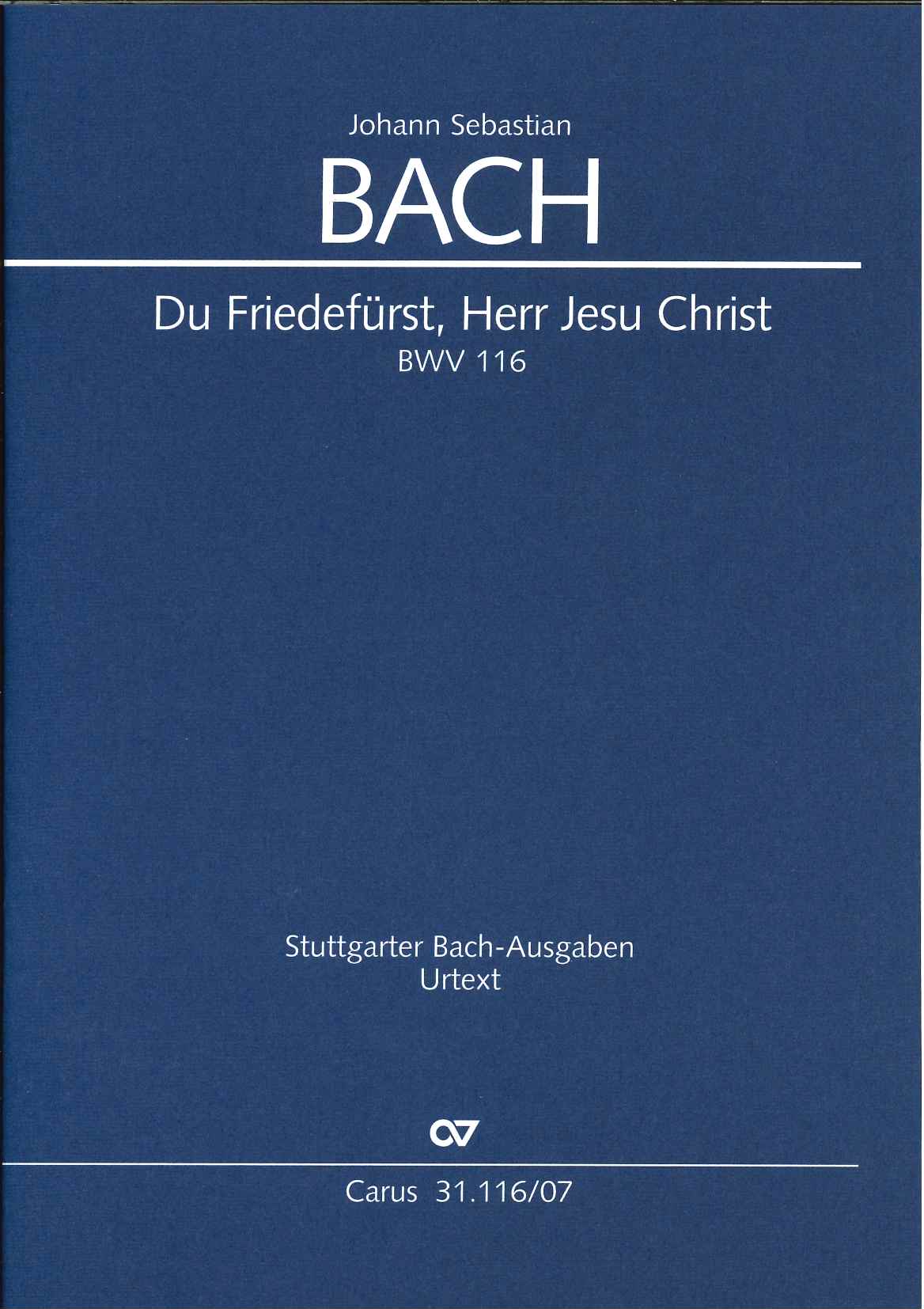 Bach, Cantata No.116 (Carus)