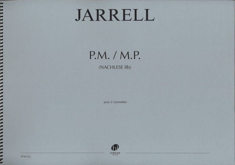 Jarrell, P.M./M.P. (Nachlese 2b) 2Cl (Lemoine)