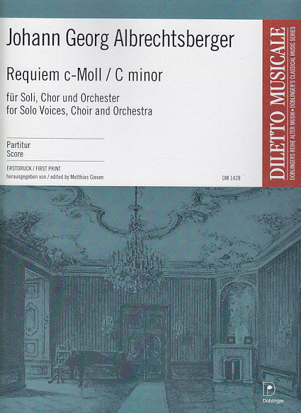 Albrechtsberger, Requiem in c: Score (Doblinger)