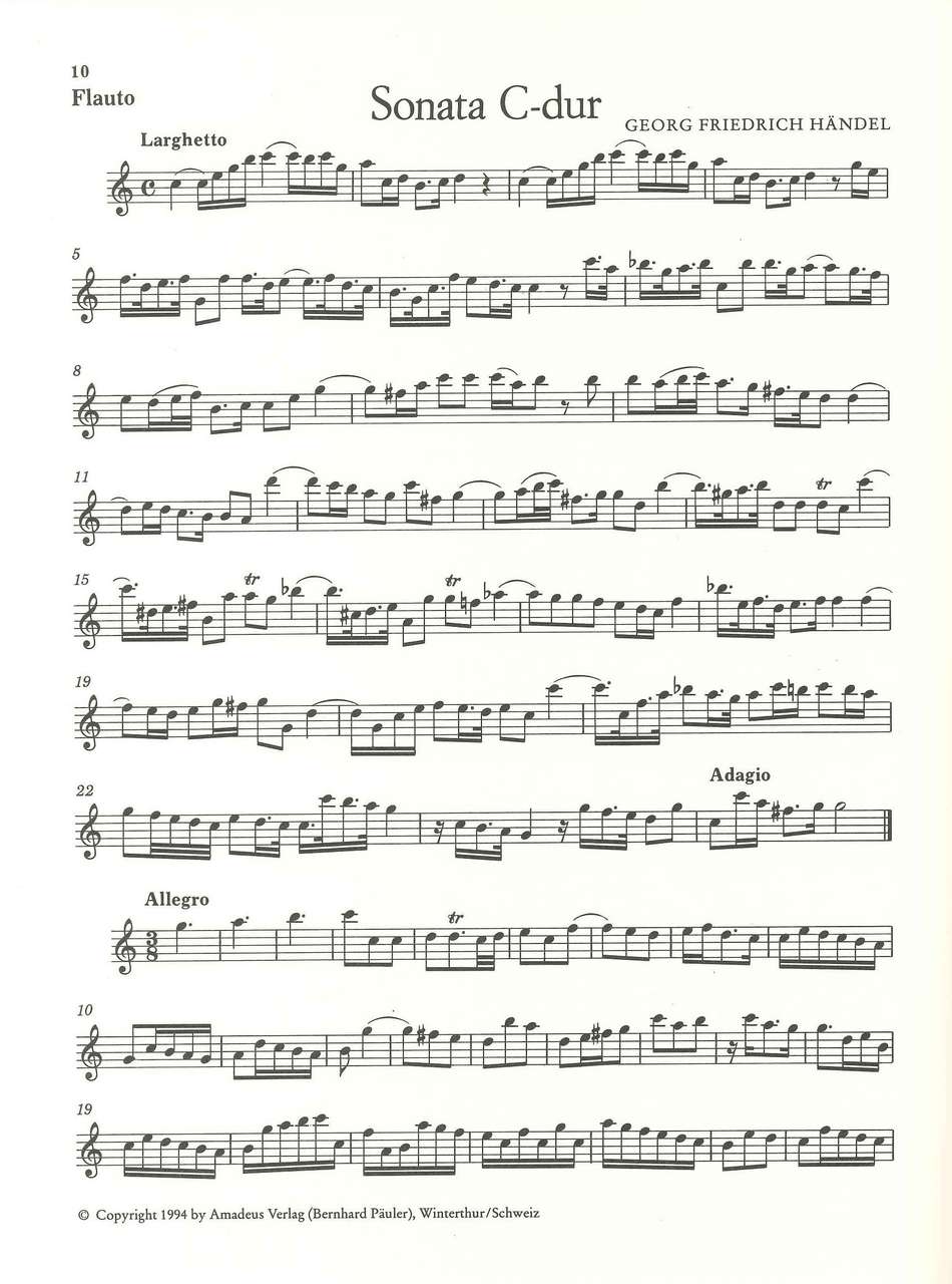 Handel, Sonatas. Complete (Amadeus Verlag)