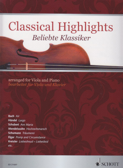 Classical Highlights (Va,Pf) (Schott)