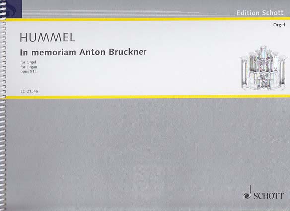 Hummel,B., In memoriam Bruckner op. 91a (Schott)