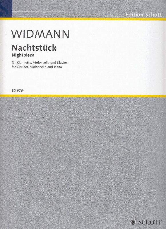 Widmann, Nachtstuck (Cl,Vc,Pf) (Schott)