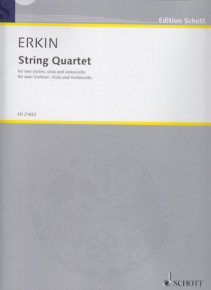 Erkin, String Quartet (1935/36) (Schott)