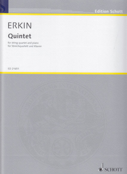 Erkin, Quintet (1946) (Str,Pf) (Schott)