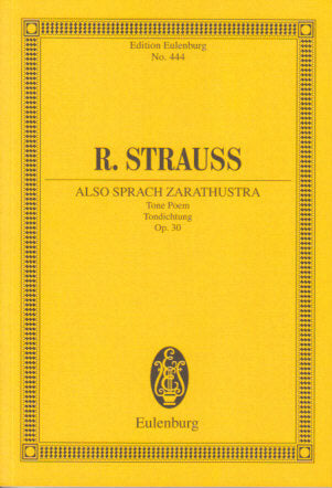 Strauss,R., op. 30 Zarathustra (Eulenburg)