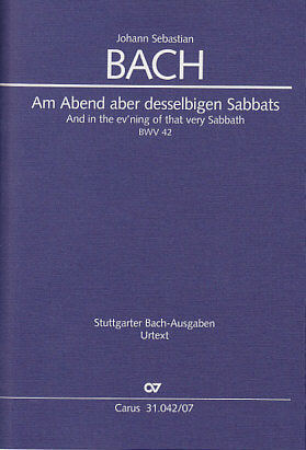 Bach, Cantata No. 42 (Carus)