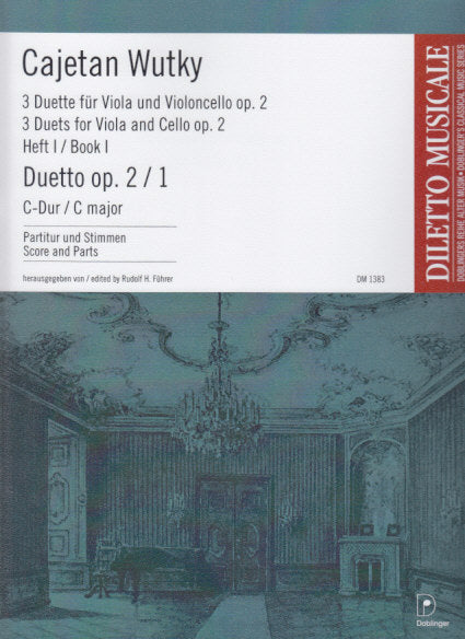 Wutky, Duetto op. 2/1 in C (Va,Vc) (Doblinger)
