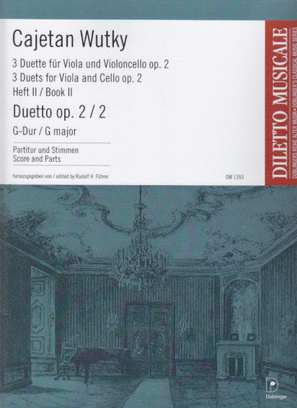 Wutky, Duetto op. 2/2 in G (Va,Vc) (Doblinger)