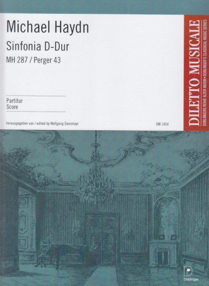 Haydn,M., Sinfonia MH 287, P 43 Score (Doblinger)