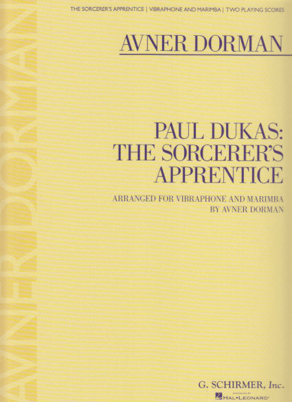 Dukas, Sorcerer's Apprentice (Vib,Mar) (G.Schirmer)