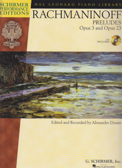 Rachmaninoff, Preludes op. 3, 23 (G.Schirmer)