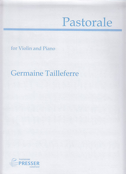Tailleferre, Pastorale (Elkan-Vogel)