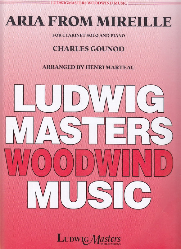 Gounod, Aria From Mireille (Cl,Pf) (Ludwig Music)