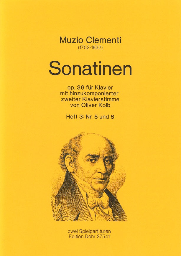 Clementi, Sonatinen op. 36/5, 6 (2Pf) (Dohr)
