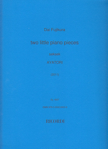 Fujikura, Sek Sek; Ayatori (2011) (Ricordi)