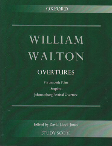Walton, Overtures (Oxford University Press)