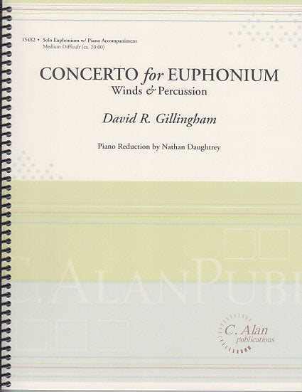 Gillingham, Concerto for Euphonium (C.Alan)