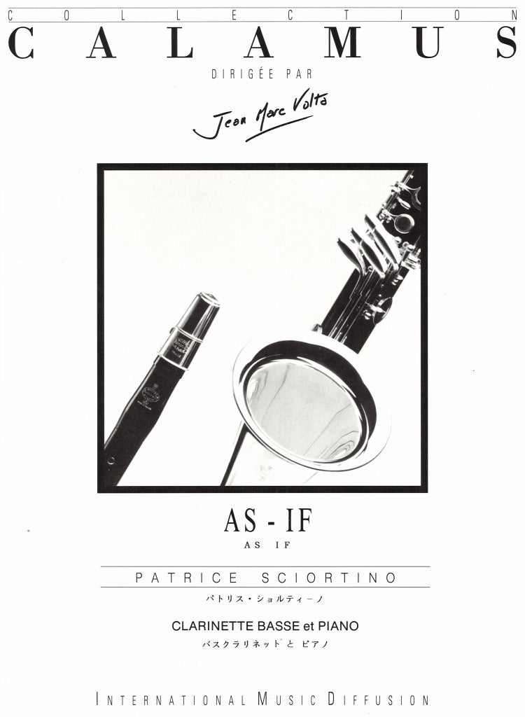 Sciortino, As-if (BsCl,Pf) (IMD (International Music Diffusion))