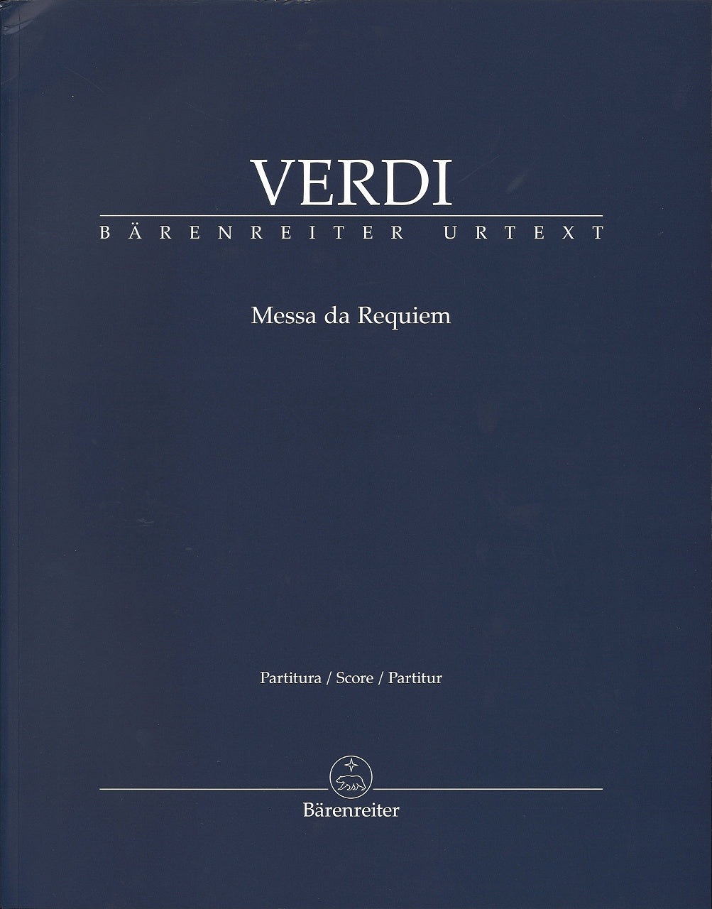 Verdi, Messa da Requiem Full Score (Barenreiter)