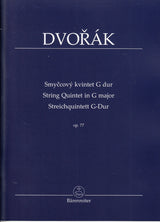 Dvorak, String Quintet op. 77 in G B 49 (Barenreiter)
