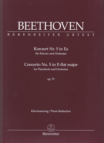 Beethoven, Concerto No. 5 in Eb op. 73 (Barenreiter)