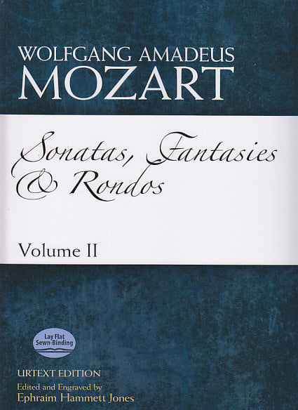 Mozart, Sonatas, Fantasies... 2 (Jones) (Dover)