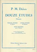 Dubois, 12 Etudes (Leduc)