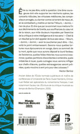 Berlioz, travers chants: Etudes musicale (Symetrie)
