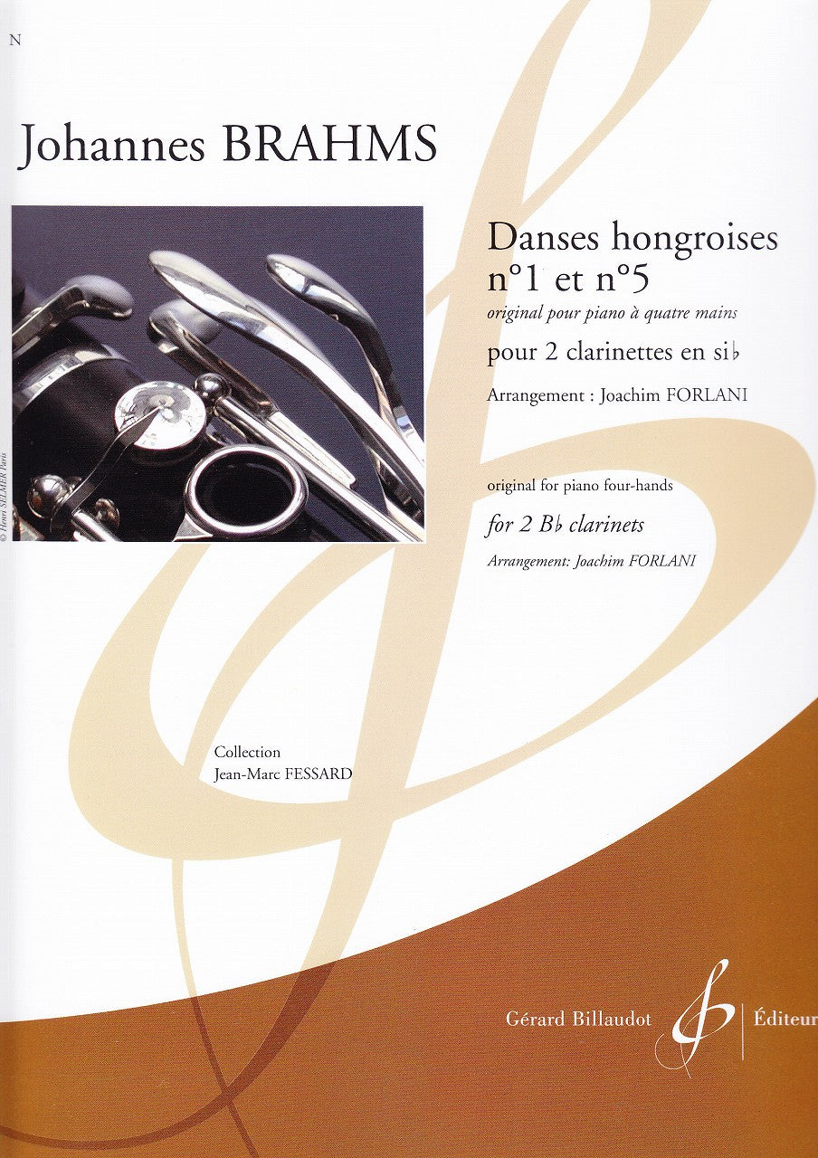 Brahms, Danses hongroises No. 1, 5 (Billaudot)