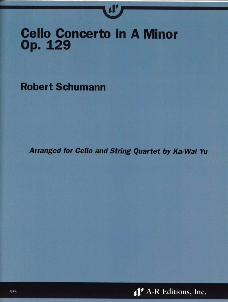 Schumann, Concerto op. 129 (Vc,Str.Qrt) (A-R Editions)
