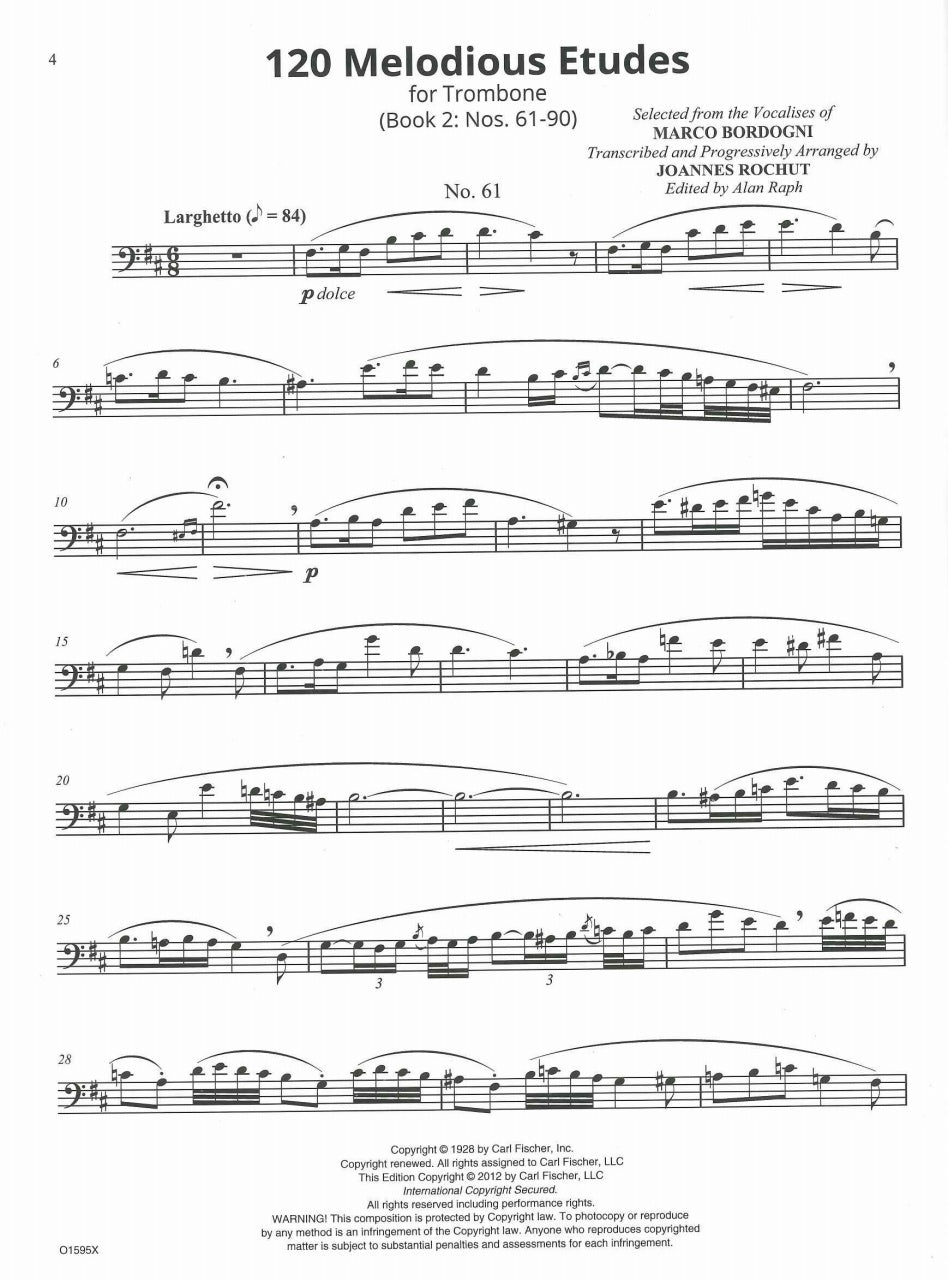 Rochut, Melodious Etudes 2 (Carl Fischer)