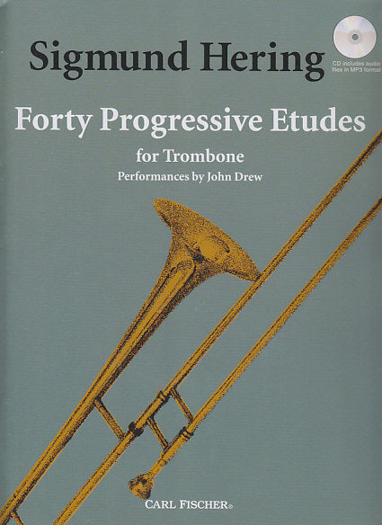 Hering, 40 Progressive Etudes (+Audio) (Carl Fischer)