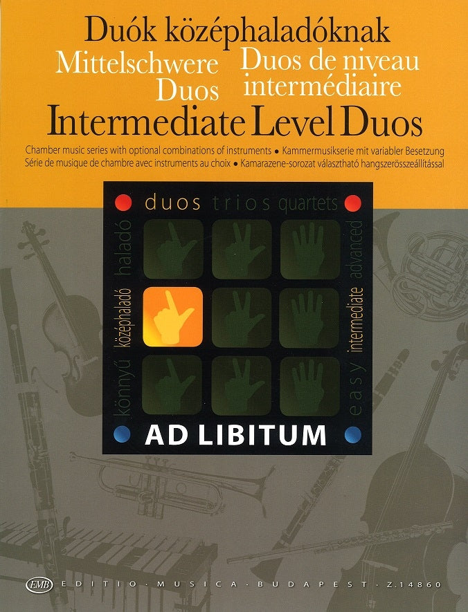 Intermediate Level Duos (Editio Musica Budapest)