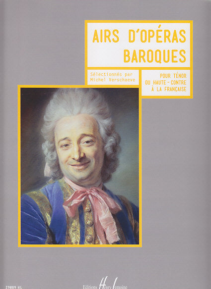 Airs d'operas baroque (Ten,Kbd) [F] (Lemoine)