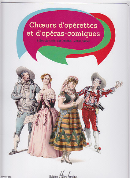 Choeurs d'operettes et d'operas comiques (Lemoine)