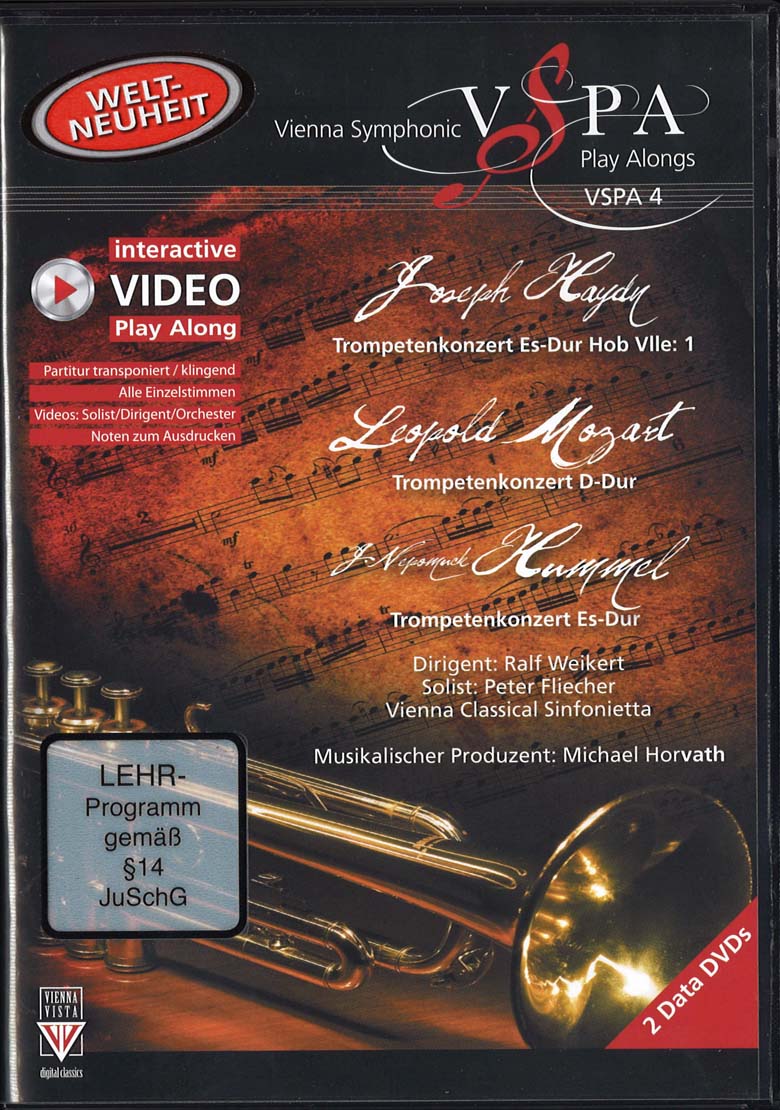 Haydn, Concerto Hob. 7e/1 etc. (DVD-ROM) (Vienna Symphonic Play Along/Doblinger)