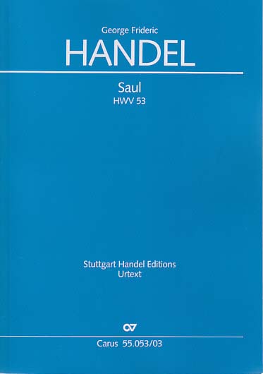 Handel, Saul HWV 53 (Carus)