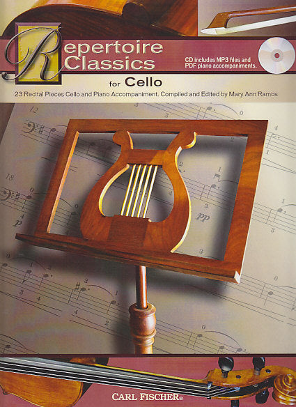 Repertoire Classics for Cello (+CD-ROM) (Carl Fischer)