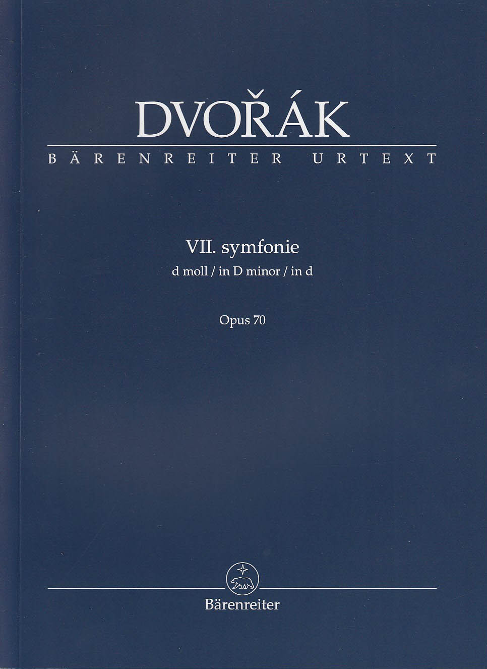 Dvorak, Symphony No. 7 op. 70 (Del Mar) (Barenreiter)
