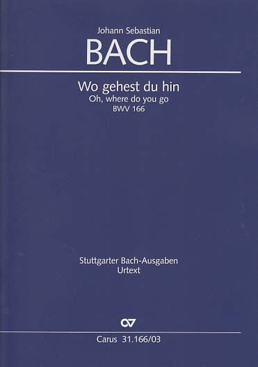 Bach, Kantate BWV 166 (Carus)