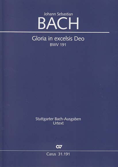 Bach, Kantate BWV 191 Full Score (Carus)