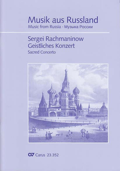 Rachmaninoff, Geistliches Konzert (Carus)