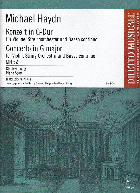Haydn,M., Concerto in G, MH 52] (Doblinger)