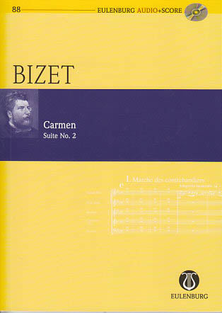 Bizet, Carmen Suite No. 2 (+CD) (Eulenburg)