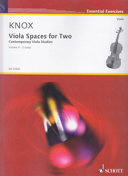 Knox, Viola Spaces for Two 2 (Schott)
