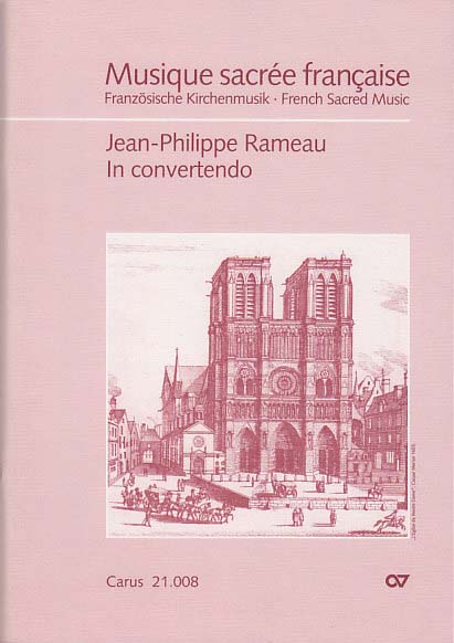 Rameau, In convertendo, Motet Full Score (Carus)