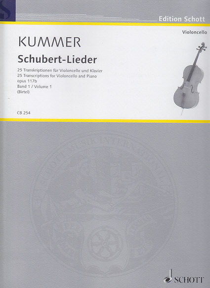 Schubert/Kummer, Schubert-Lieder 1 (Schott)